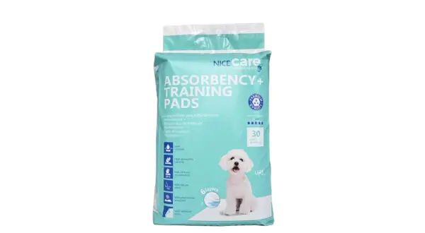 Tapis éducateur chiot NICE care, absorbants et résistants aux fuites, pour un apprentissage propre.