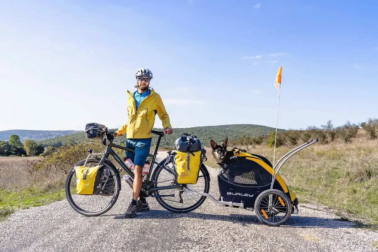 Combien de kilomètres faire à vélo avec son chien ?