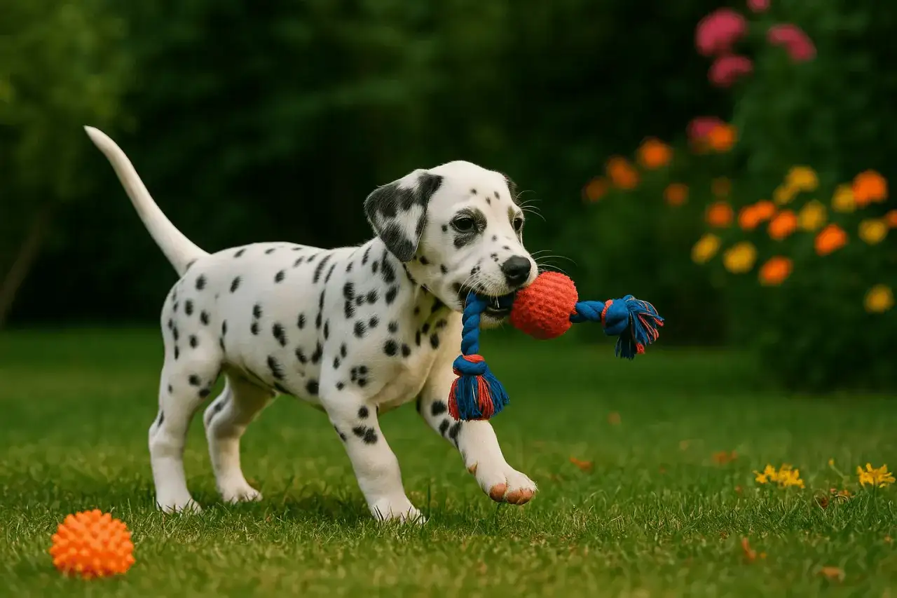 Accueillir un chiot dalmatien et préparer ses premières sorties