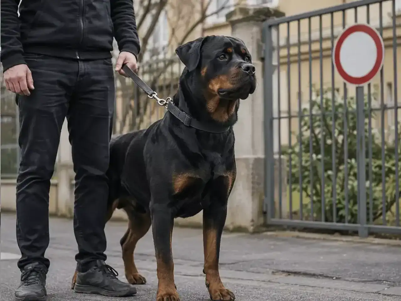 Rottweiler en France - permis, muselière et obligations
