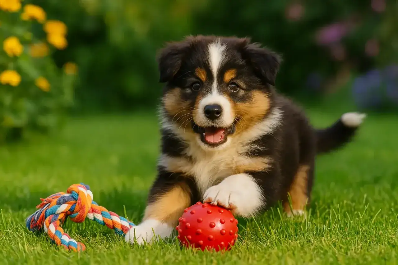 Bébé Berger Australien - bien démarrer avec son chiot
